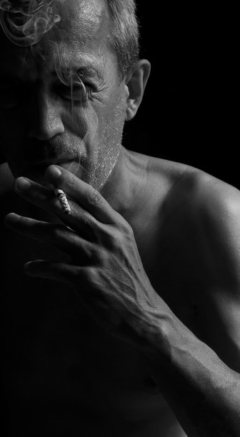 吸烟者。图片下载