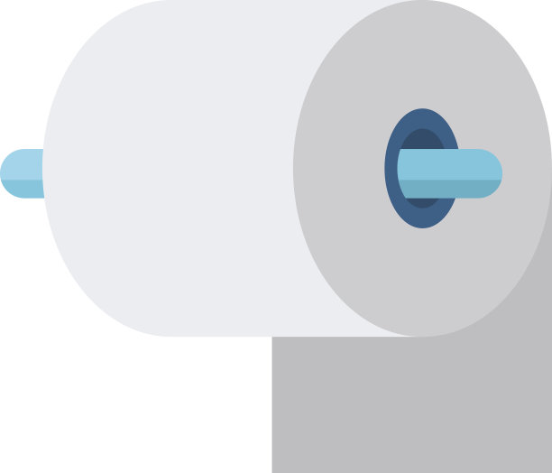 浴室里的厕纸卷图片下载