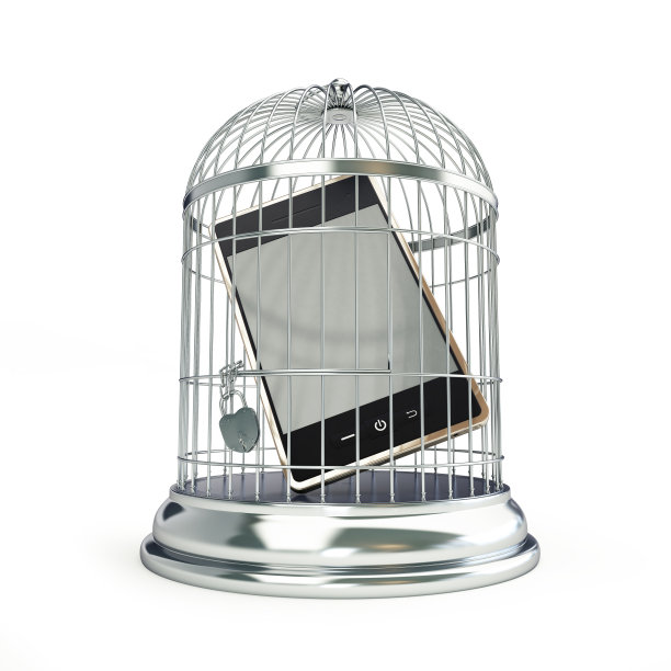 白色背景上的移动囚犯图片下载