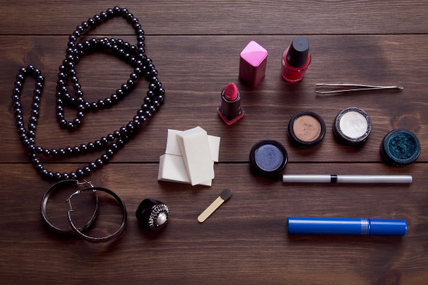 化妆品的背景图片下载