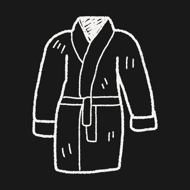 浴袍涂鸦图片下载