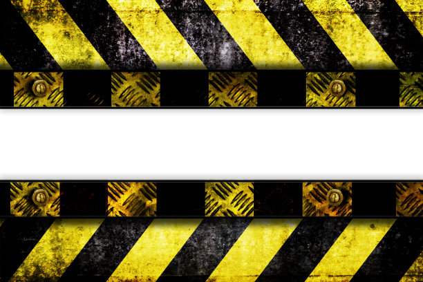 警告区域模式在前面的白色背景图片下载