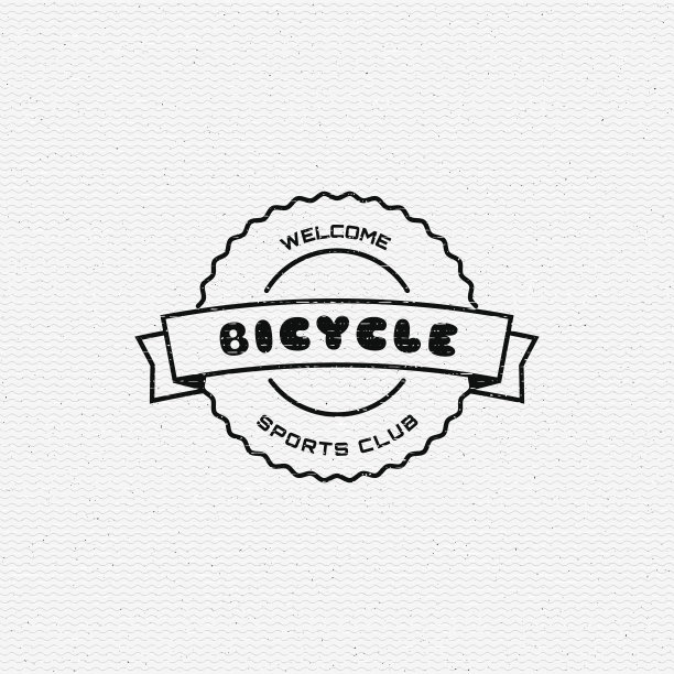 自行车徽章，标志和标签的任何用途图片下载