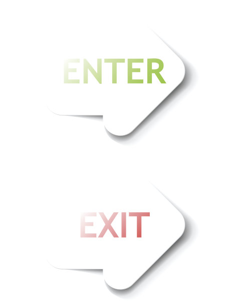 进入、退出的箭图片下载