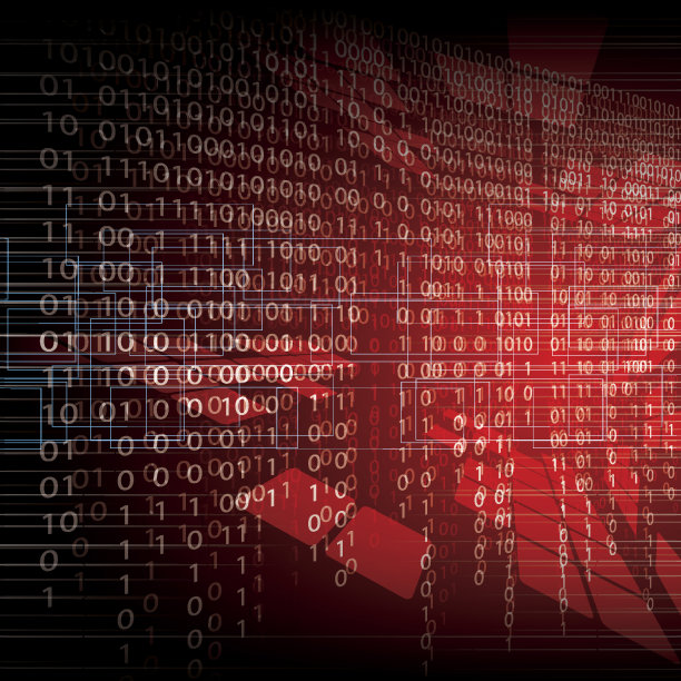 摘要技术二进制背景素材图片