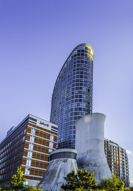 黑墙伦敦新建筑公司图片下载