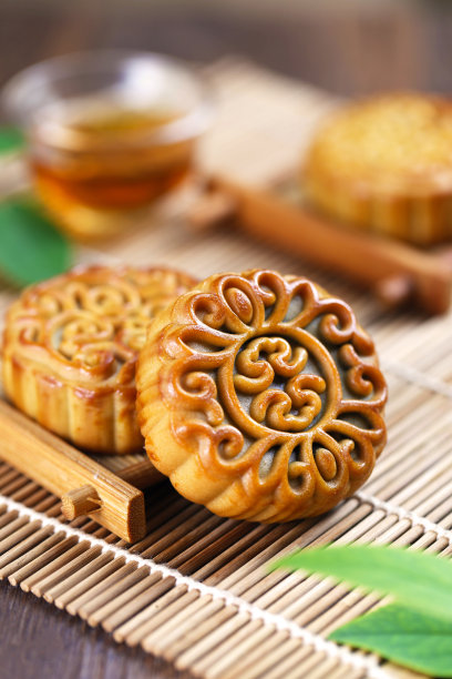 中秋月饼素材图片
