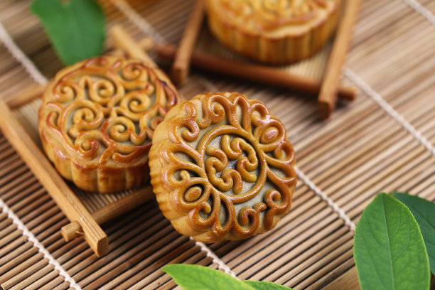 中秋月饼素材图片