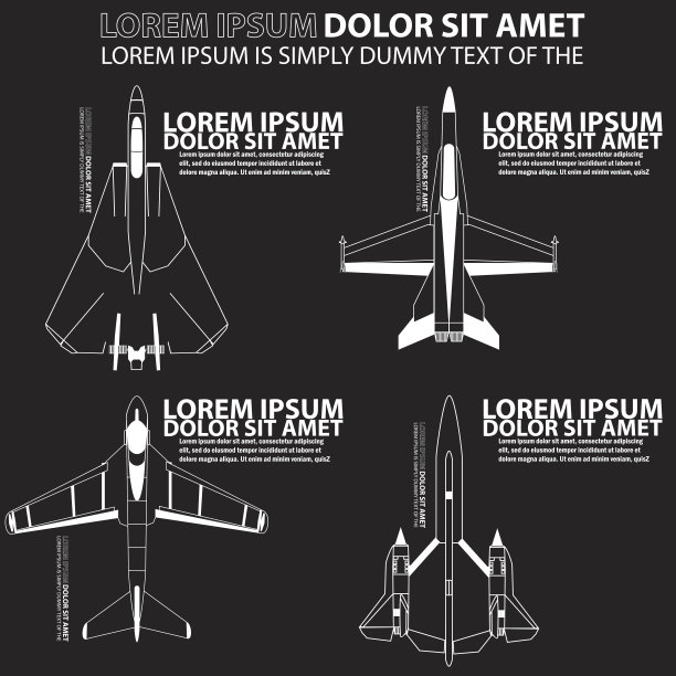 飞行飞机的白色条纹图片下载