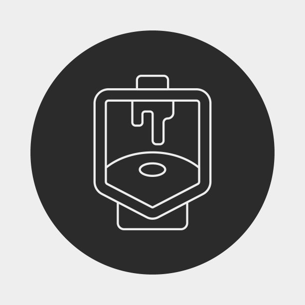 马桶座圈线条图标图片下载