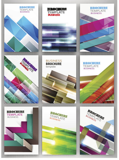 抽象条纹背景集素材图片