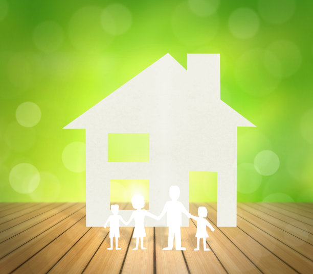 代表房屋所有权的房屋图片下载