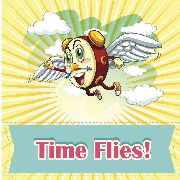 成语说时光飞逝图片下载