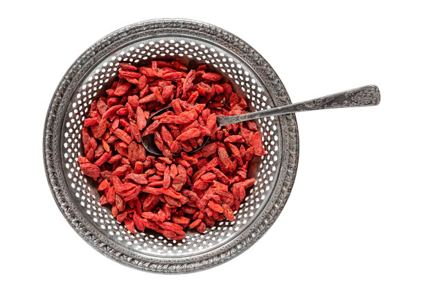 古董碗干枸杞莓图片下载