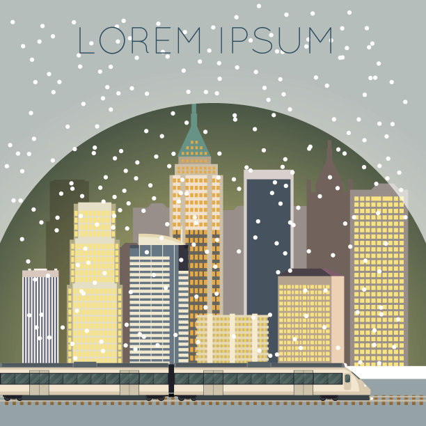 在城市旗帜下训练图片下载