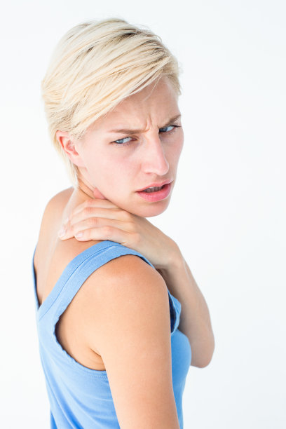 脖子疼的随便女人图片下载