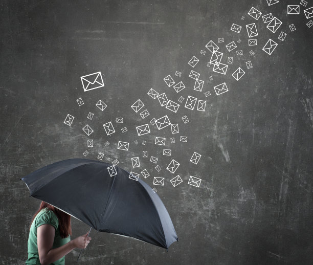 雨伞下的女人图片下载