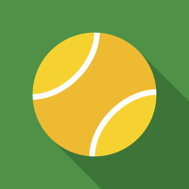 扁平式网球图片下载