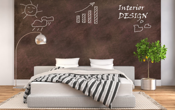 卧室内。三维演示图片下载