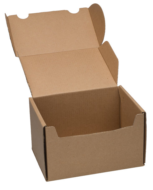 打开纸箱。图片下载