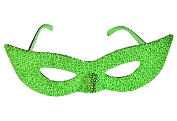 绿色闪光眼镜图片下载