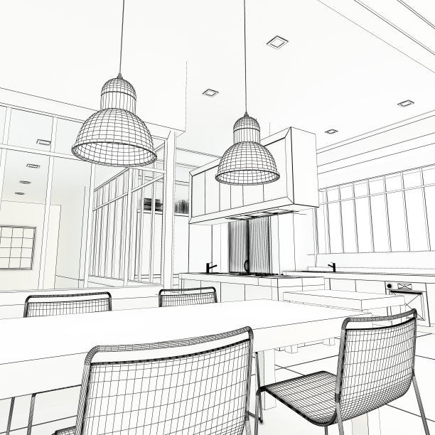 令人印象深刻的厨房设计图片下载