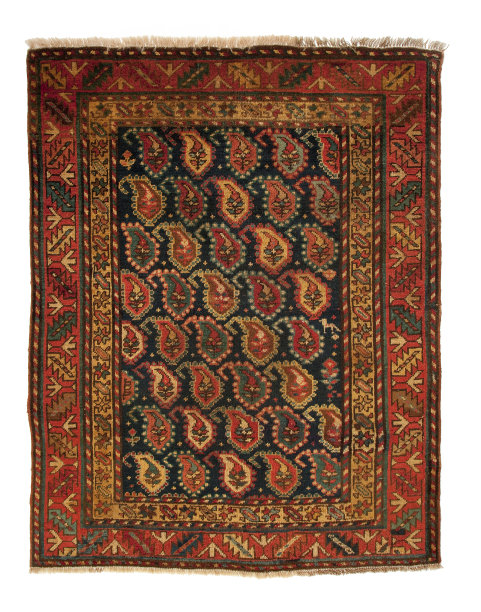 传统地毯孤立在白色图片下载