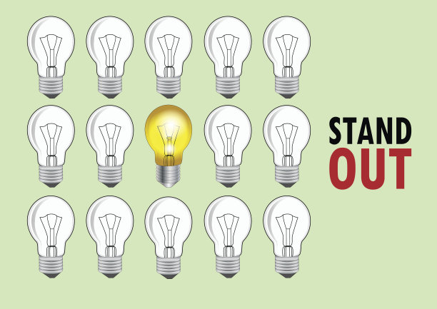 有光的灯和没有光的灯图片下载