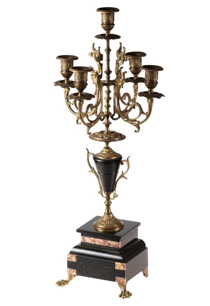 古老的烛台图片下载