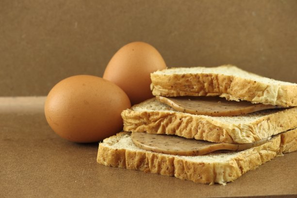 面包和火腿图片下载