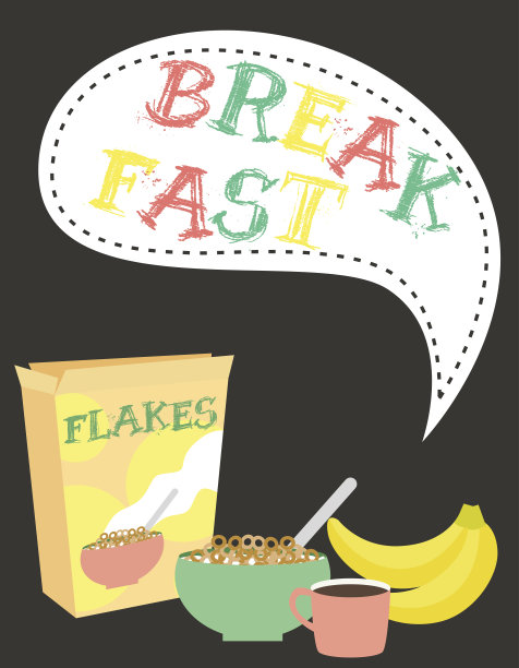 早餐食品集图片下载