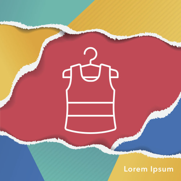 衣服线图标图片下载