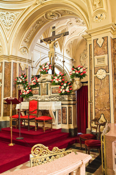 圣尼古拉大教堂。圣爱塔在普格里亚意大利。图片下载