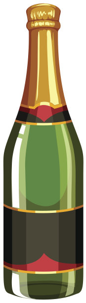 有盖的香槟瓶图片下载