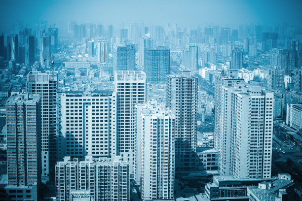 城市森林新建筑图片下载