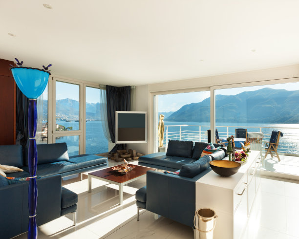 室内,现代的公寓图片下载