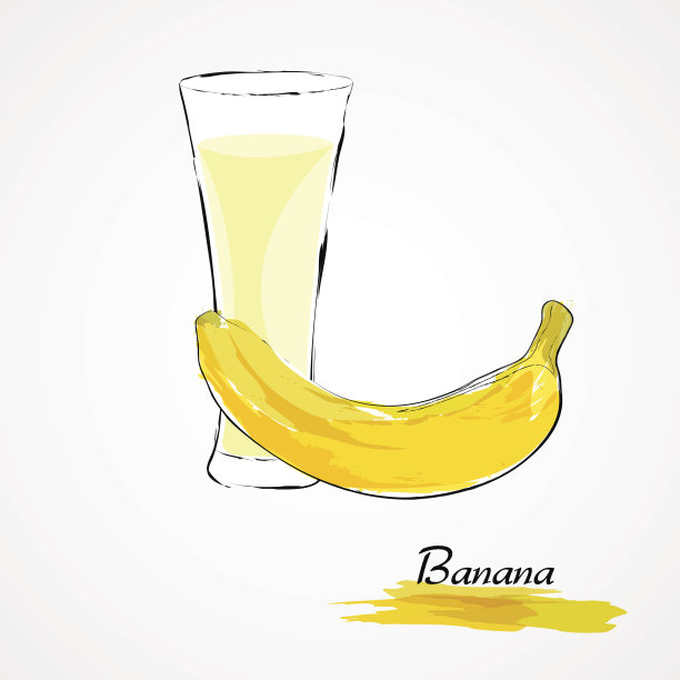 香蕉汁图片下载
