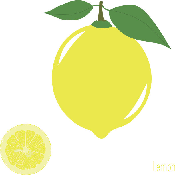 柠檬片，一组柠檬图片下载