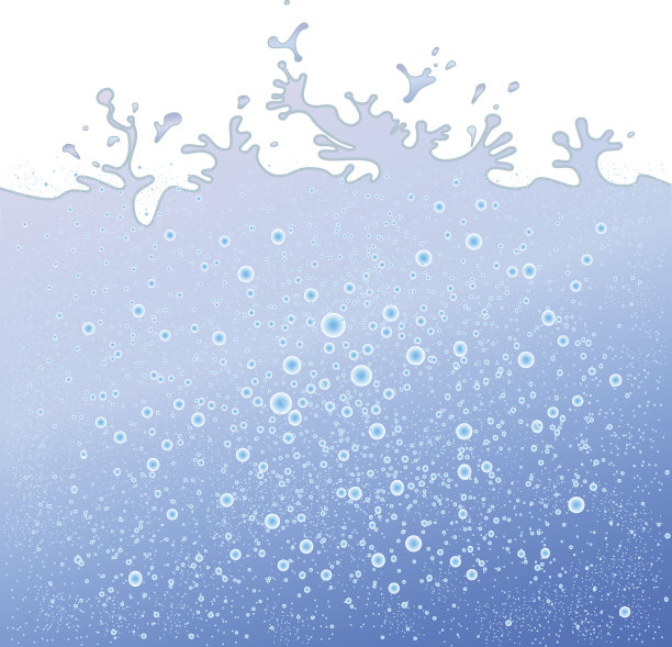 背景。蓝色的苏打水。海洋sea.splash图片下载