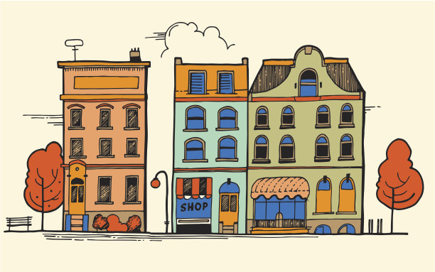 城市景观图片下载