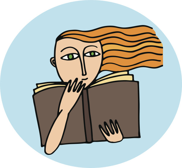 这个女孩在读这本书图片下载