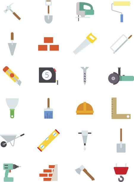 构造矢量图标集图片下载