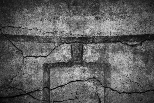 破碎水泥背景图片下载