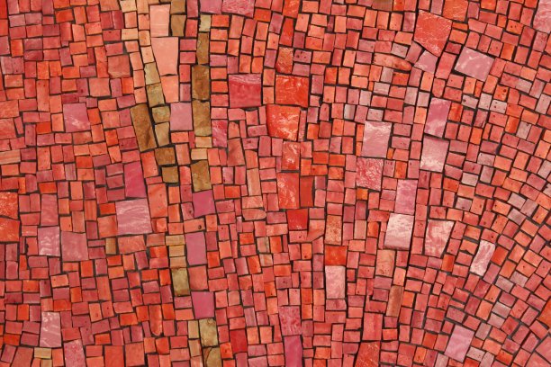 红色建筑背景图片下载