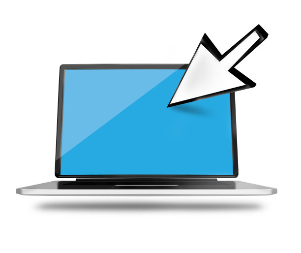 电脑屏幕图形说明图片下载