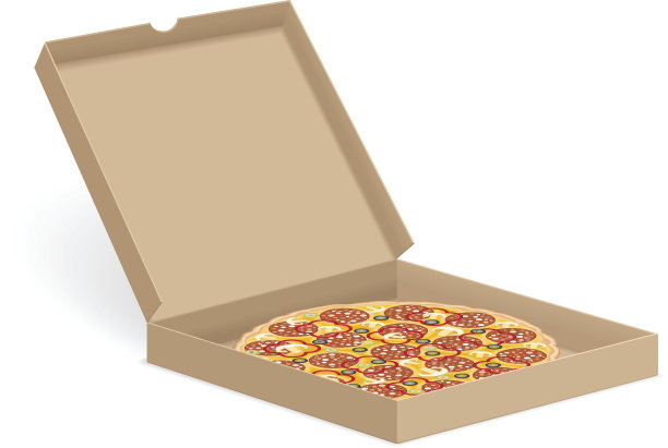 披萨在盒子里图片下载