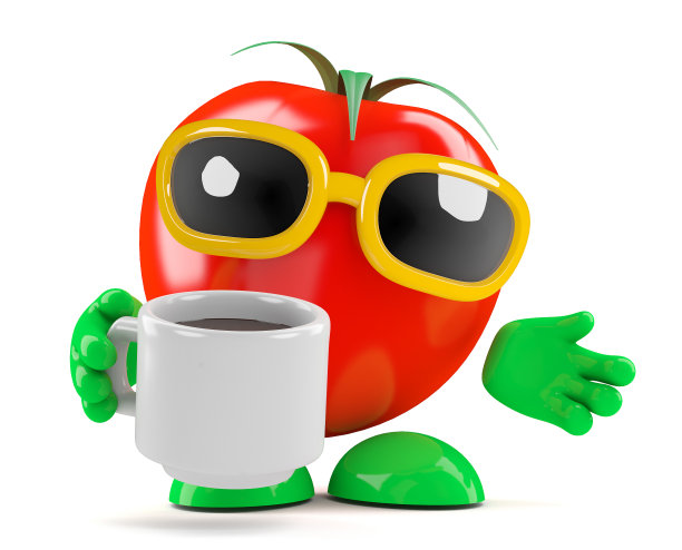 3d番茄饮料咖啡图片下载
