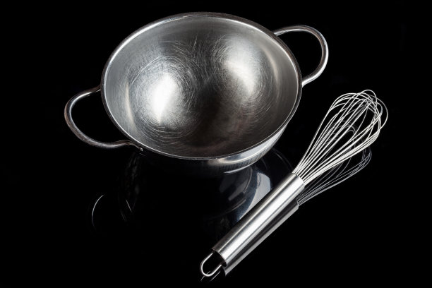 钢碗与须高角度反射黑色图片下载