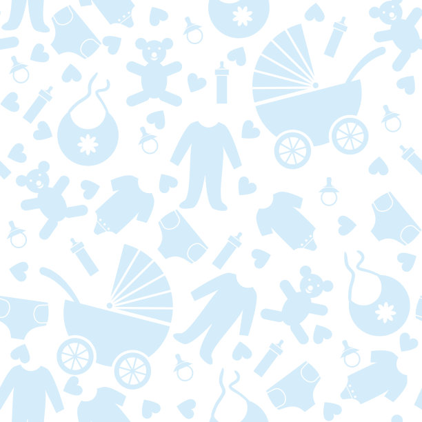 婴儿衣服和玩具图片下载