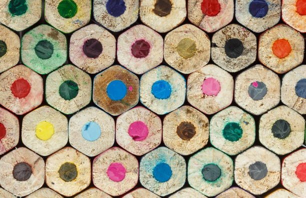 彩色铅笔图片下载